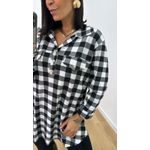 Camisa Emma Xadrez Branca