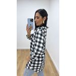 Camisa Emma Xadrez Branca