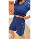 Conjunto Lígia Azul Marinho