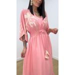 Vestido Talita Estampado 4 Rose