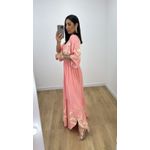 Vestido Talita Estampado 4 Rose