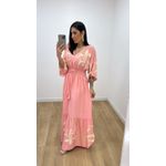 Vestido Talita Estampado 4 Rose