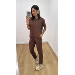 Conjunto Lorena Marrom