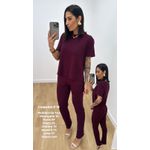 Conjunto Lorena Azul Marinho