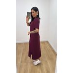 Vestido Maria Vinho
