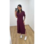 Vestido Maria Vinho