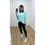 Blusa Valentina Bassi Verde Agua