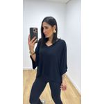 Blusa Valentina Bassi Preta
