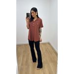 Camisa Emma Chocolate