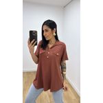 Camisa Emma Chocolate