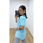 Camisa Emma Azul Bebê