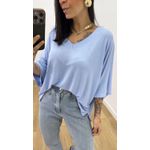 Blusa Valentina Bassi Azul