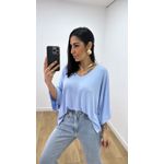 Blusa Valentina Bassi Azul