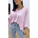 Blusa Valentina Bassi Rosa Bebê