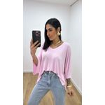 Blusa Valentina Bassi Rosa Bebê