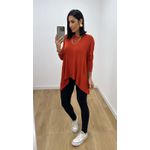 Blusa Ingrid Bassi Terracota