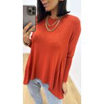 Blusa Ingrid Bassi Terracota