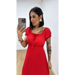 Vestido Rosa Vermelho