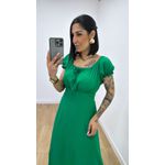 Vestido Rosa Verde Bandeira