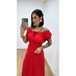 Vestido Rosa Vermelho