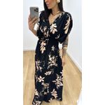 Vestido Tássia Estampado 2 Preto
