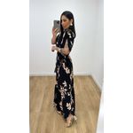 Vestido Tássia Estampado 2 Preto