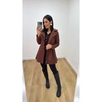 Casaco Melissa Marrom