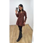Casaco Melissa Marrom