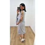Kit Vestido Ariane Cinza