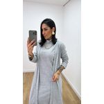 Kit Vestido Ariane Cinza