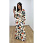 Vestido Talita Caju Off