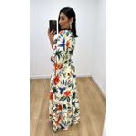 Vestido Talita Caju Off