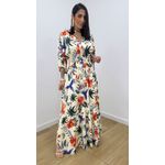 Vestido Talita Caju Off