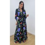 Vestido Talita Caju Preto