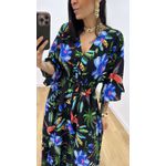 Vestido Talita Caju Preto