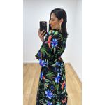 Vestido Talita Caju Preto