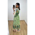 Vestido Talita Onça Verde