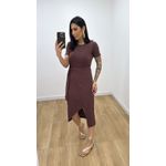 Vestido Envelope Marrom