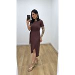 Vestido Envelope Marrom