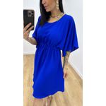 Vestido Angélica Azul Royal