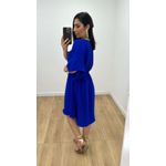 Vestido Angélica Azul Royal