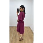 Vestido Angélica Vinho