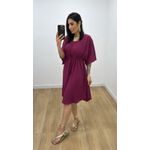 Vestido Angélica Vinho