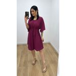 Vestido Angélica Vinho