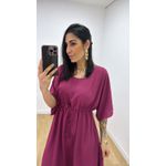 Vestido Angélica Vinho