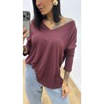 Blusa Alice Marrom