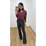 Blusa Alice Marrom