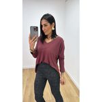 Blusa Alice Marrom