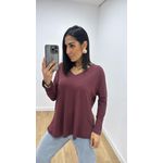 Blusa Alice Marrom