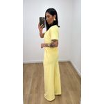Conjunto Geovana Amarelo Manteiga
